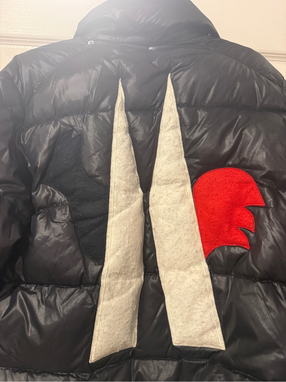 Moncler Black Quilted Down Puffer Jacket